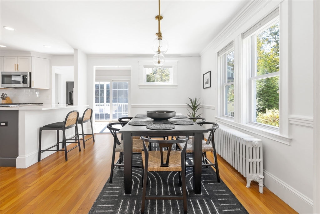5 Intervale Road Wellesley, MA 02481 - Photo 8 of 29 a view of a dining room with furniture window and outside view
