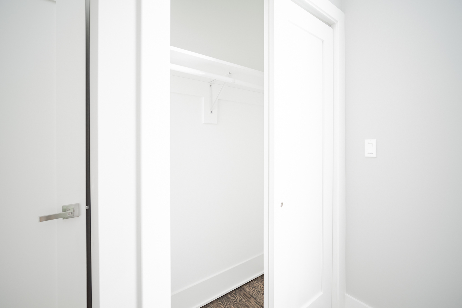 1472 West Erie Street, Unit 2F Chicago, IL 60642 - Photo 10 of 25 a picture of a room with a white wall