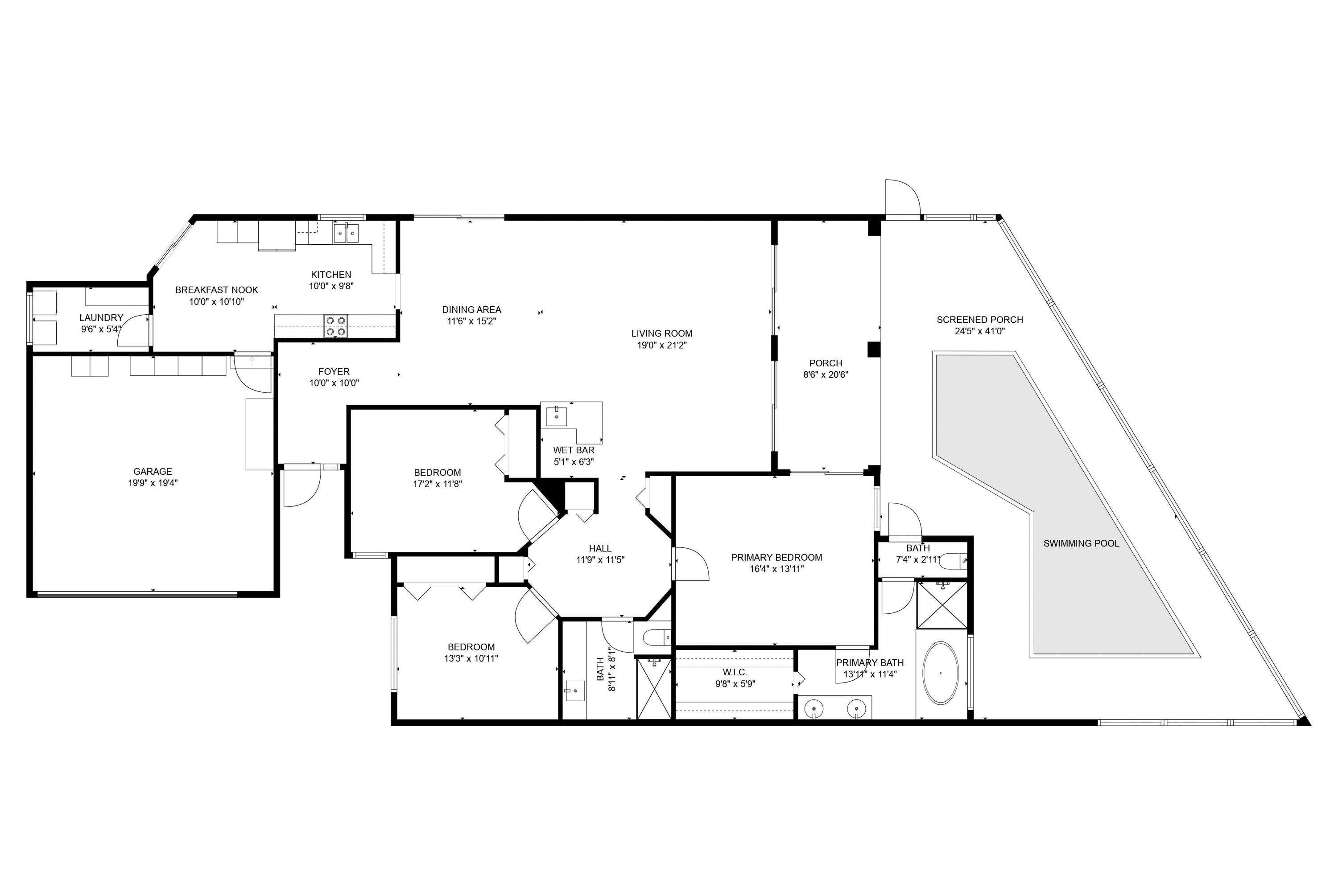 23421 Water Circle Boca Raton, FL 33486 - Photo 30 of 30 Floor Plan