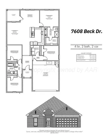 $329,000 | 7608 Beck Drive, Amarillo, TX 79119