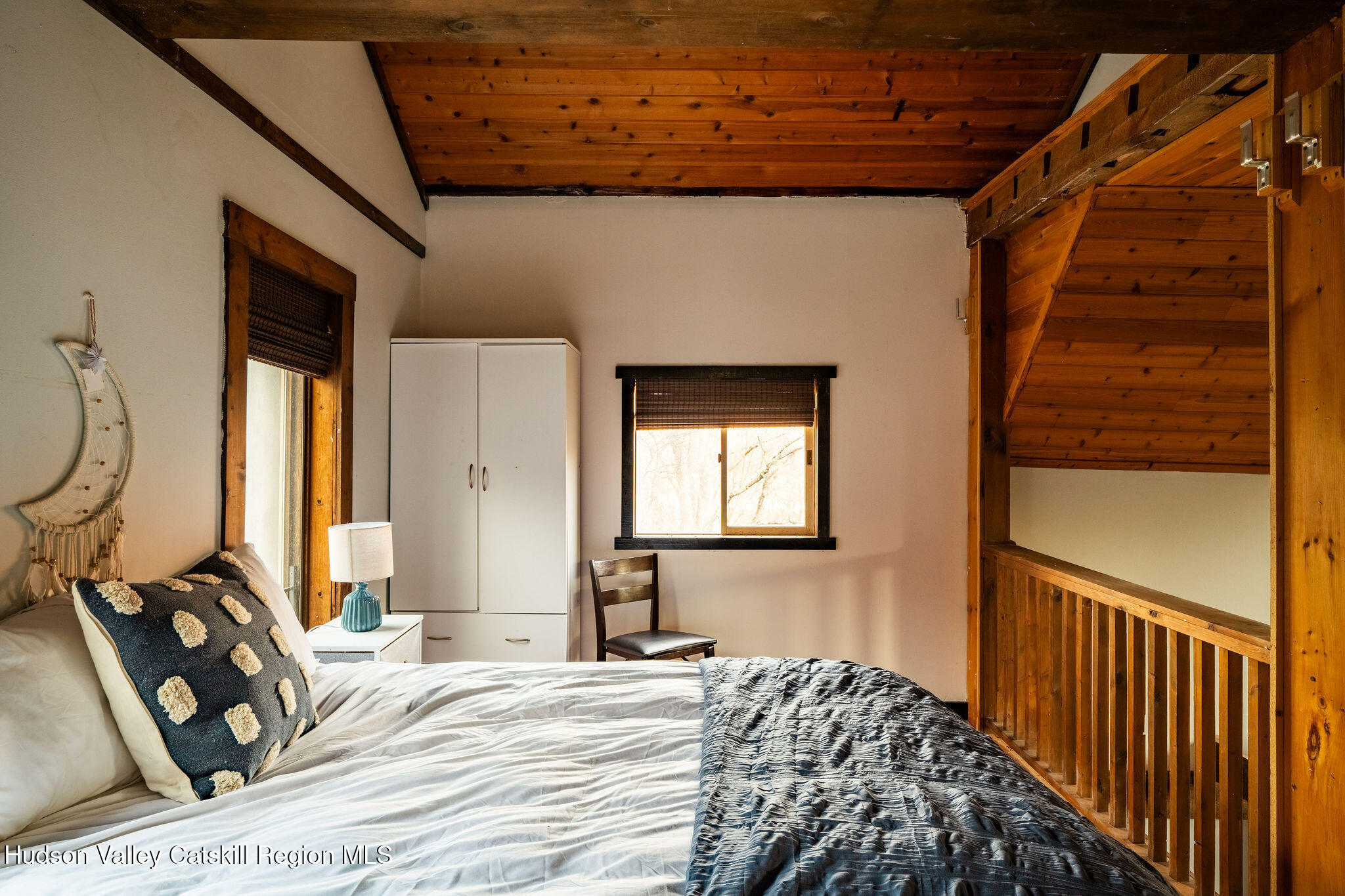 6841 County Highway Denver, NY 12421 - Photo 26 of 36 a bedroom with a bed and a window