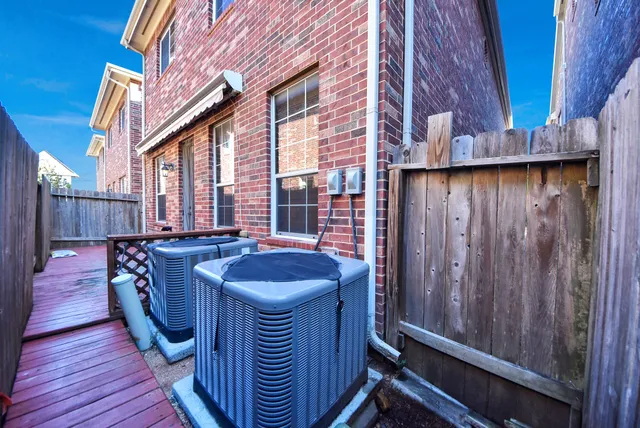 a view of outdoor space and deck