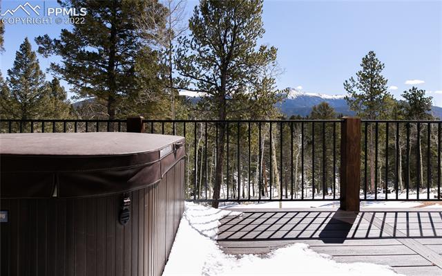 548 Paradiso Road Divide, CO 80814 - Photo 19 of 37 Master Suite Deck & Hot Tub