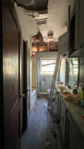 a view of a storage & utility room