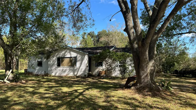 a view of a outdoor space with a tree