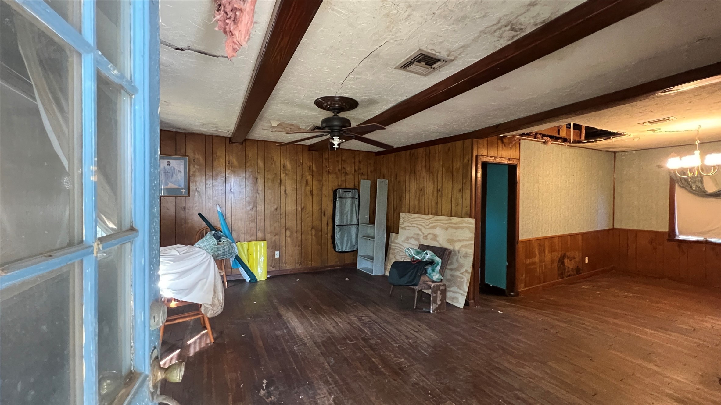 10111 Oberrender Road Fairchilds, TX 77461 - Photo 5 of 20 a view of an entryway with wooden floor