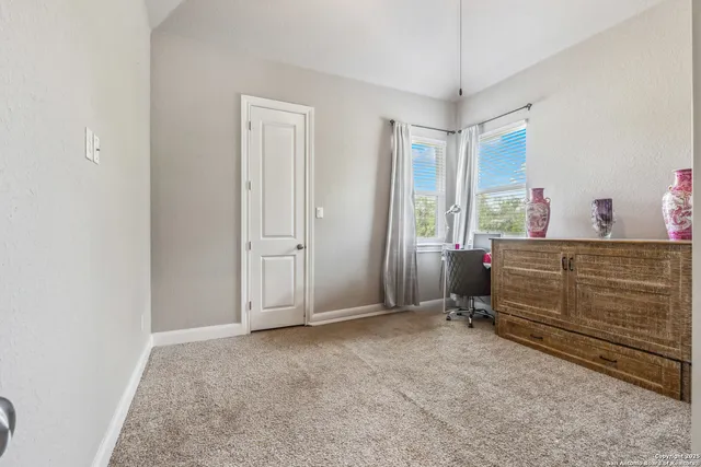 a view of room with cabinet