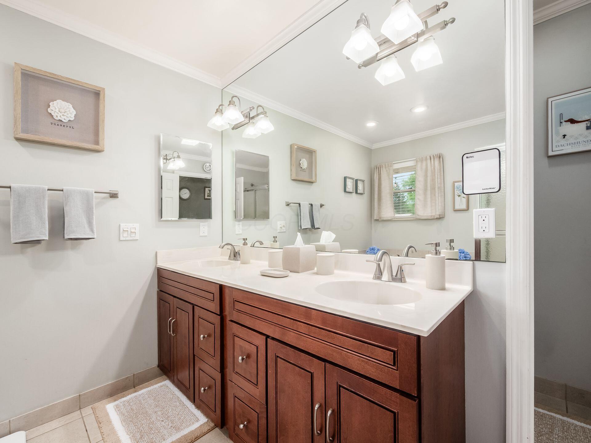 2568 Windflower Road Hilliard, OH 43026 - Photo 23 of 36 Double Sink Vanity