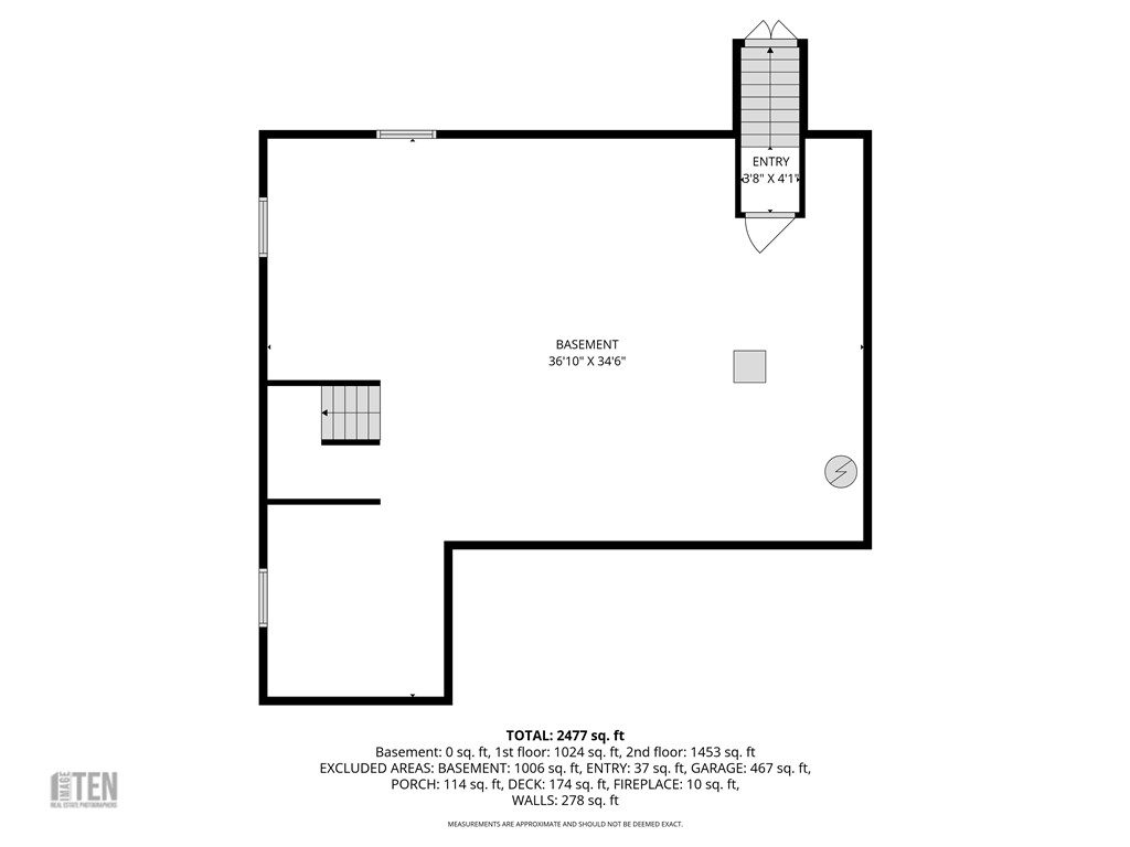 1 Cassidy Trail Hope, RI 02831 - Photo 49 of 50 Basement floorplan.