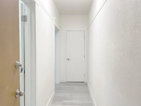 a view of a hallway