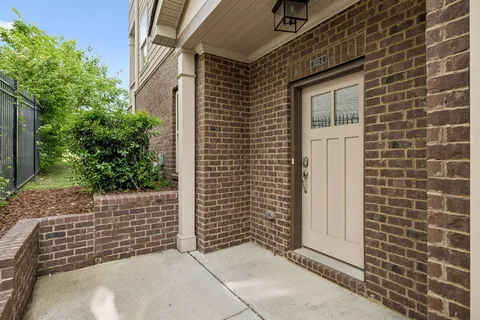 a view of front door of house