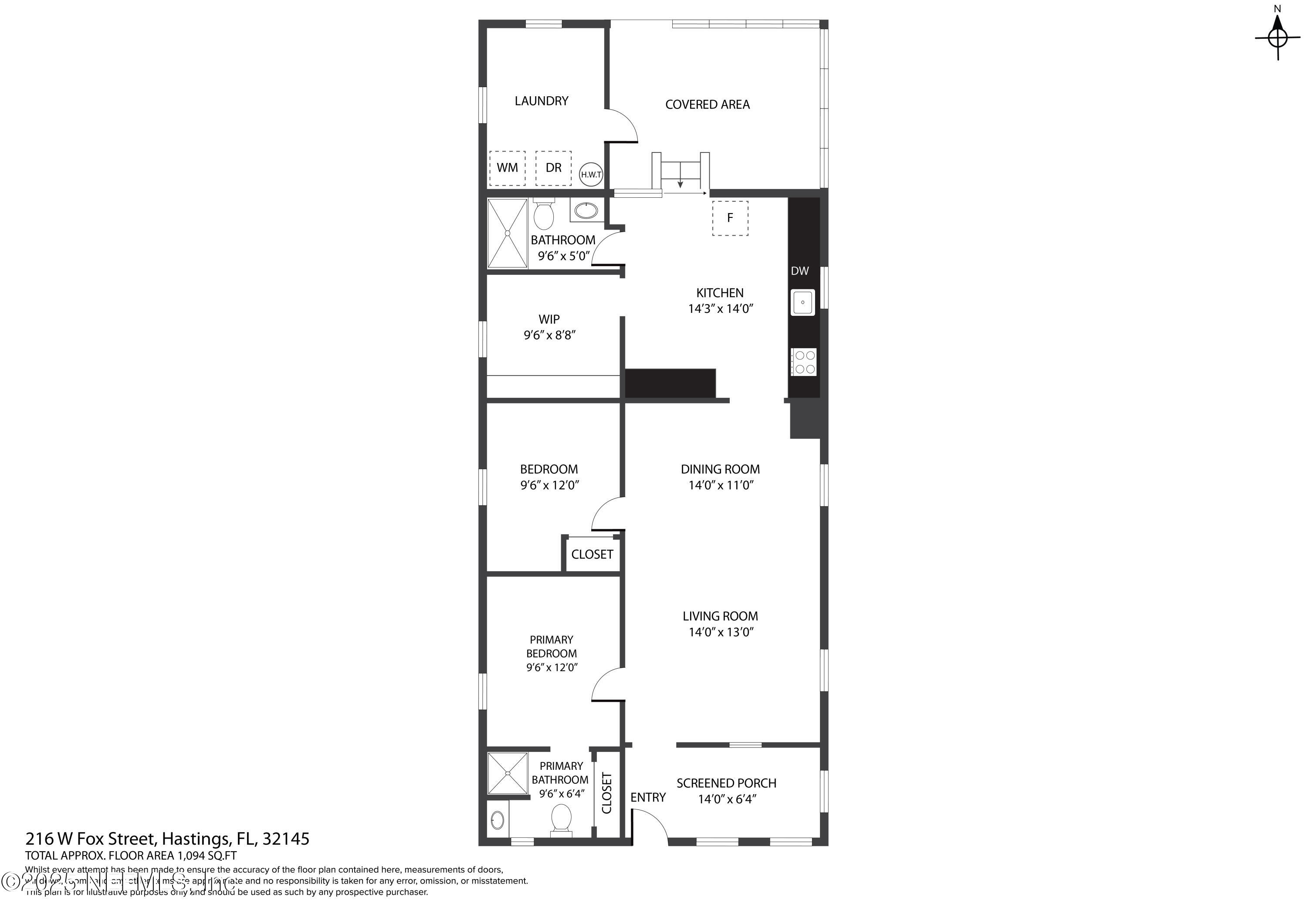 216 West Fox Street Hastings, FL 32145 - Photo 14 of 20 a picture of a bench in front of building
