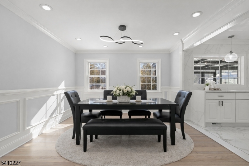444 White Oak Ridge Road Short Hills, NJ 07078 - Photo 4 of 17 a view of a dining room with furniture