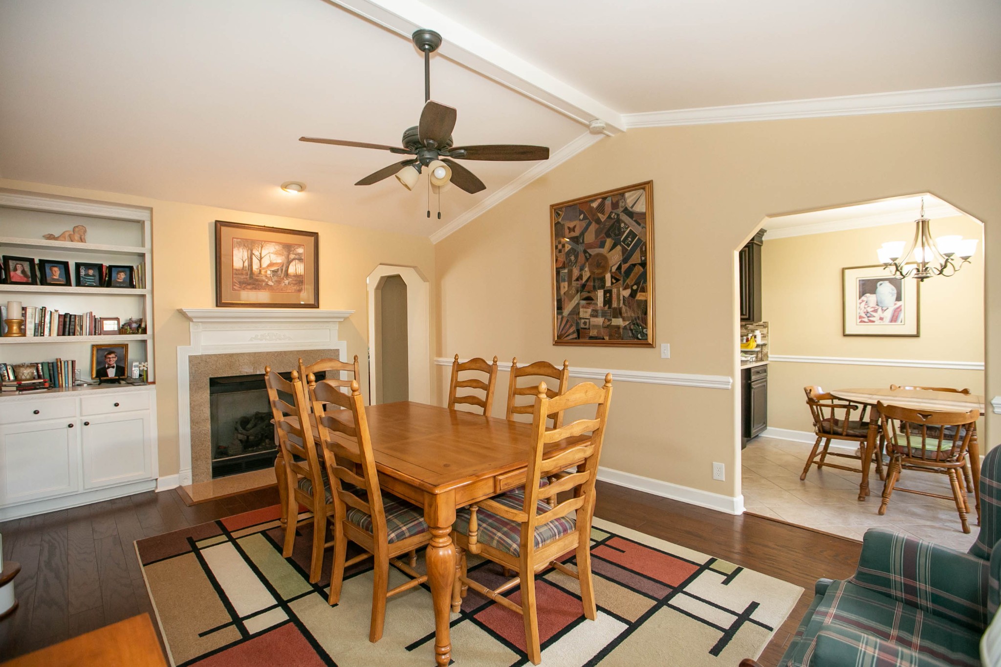 1321 General George Patton Road Nashville, TN 37221 - Photo 14 of 29 a view of a livingroom with furniture and a ceiling fan