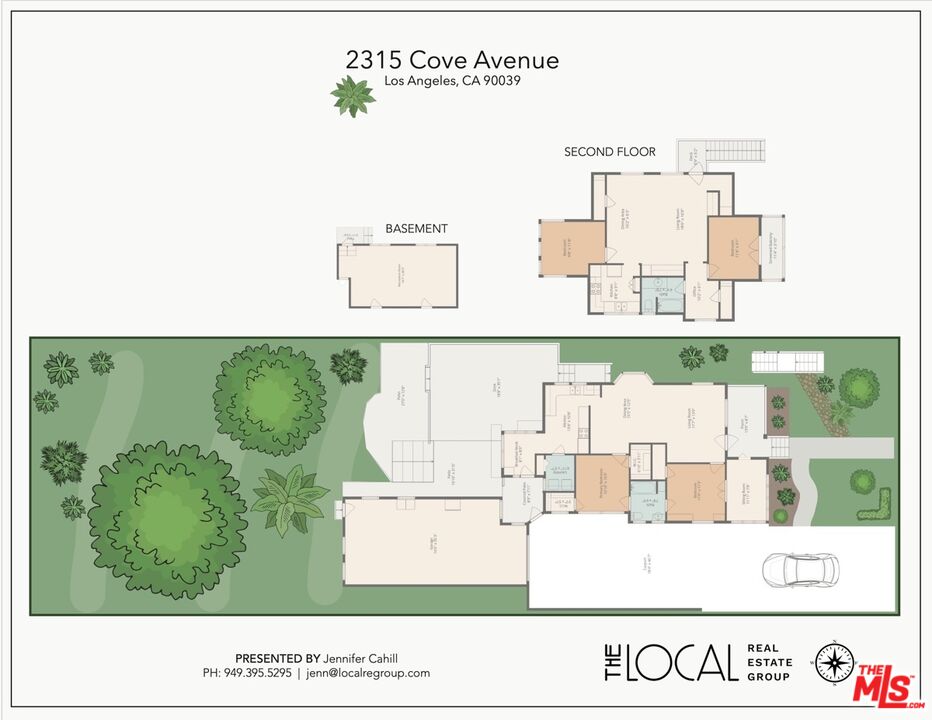 2315 Cove Avenue Los Angeles, CA 90039 - Photo 49 of 49 a black and white photo of a room