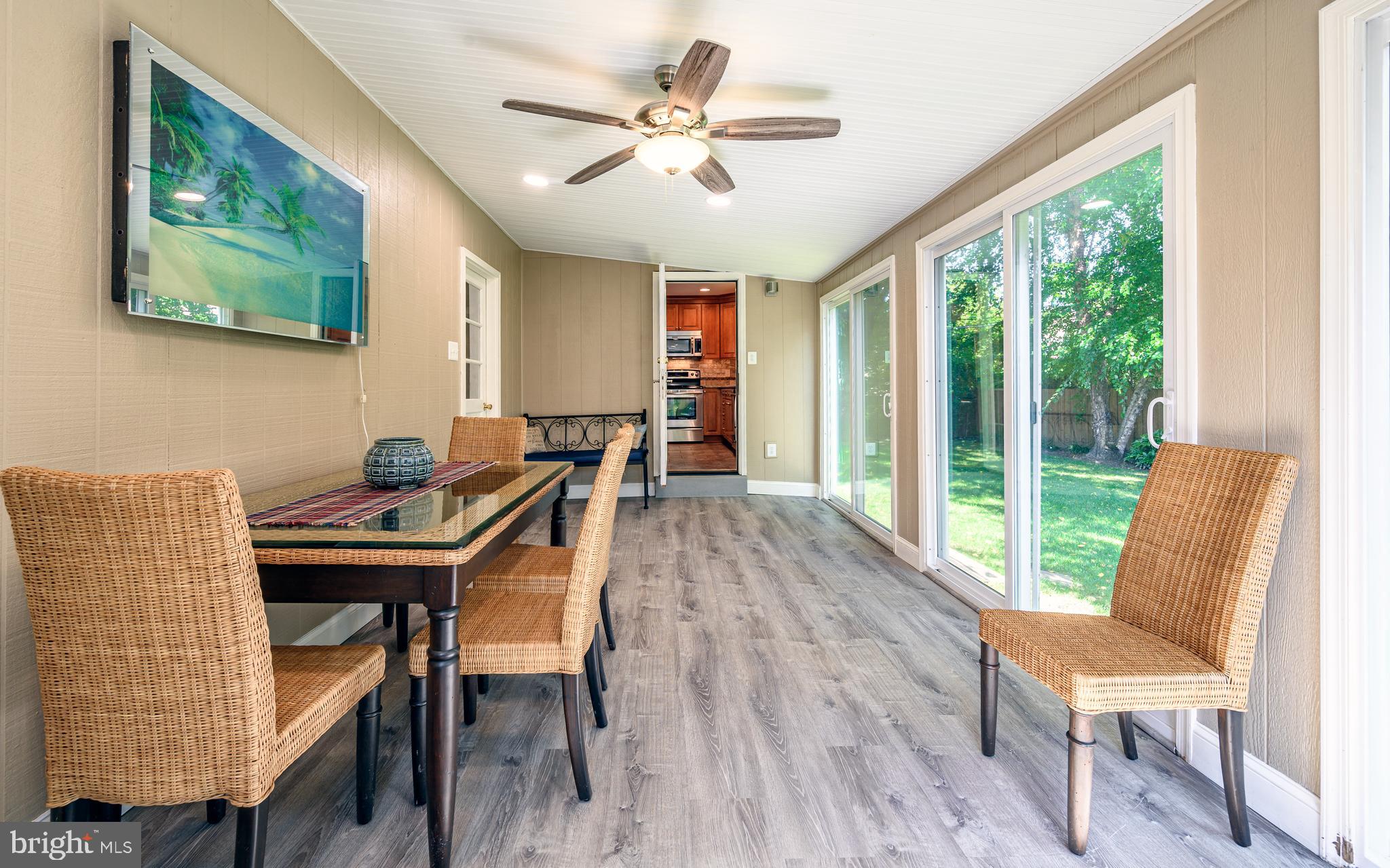 461 Brookfield Road Drexel Hill, PA 19026 - Photo 12 of 23 4 Pairs of Sliders Open to Back Yard