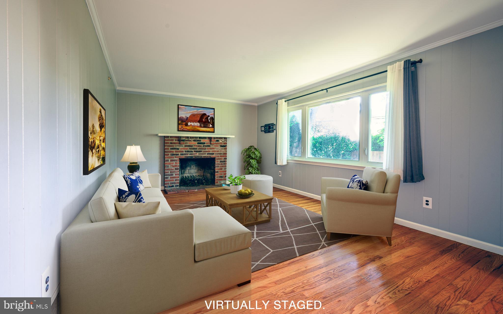 461 Brookfield Road Drexel Hill, PA 19026 - Photo 9 of 23 Family Room with Fireplace