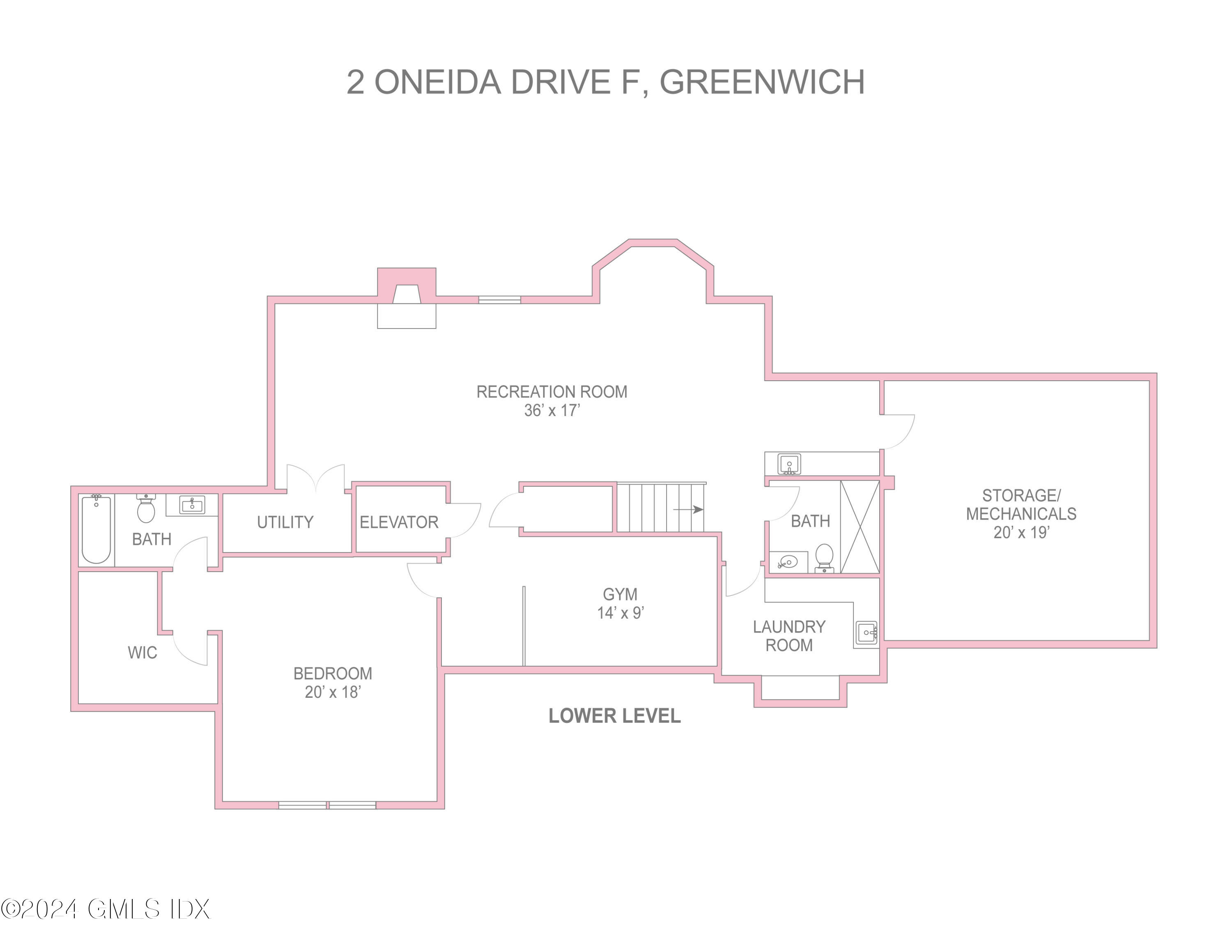 2 Oneida Drive, Unit F Greenwich, CT 06830 - Photo 30 of 31 a picture of a bench