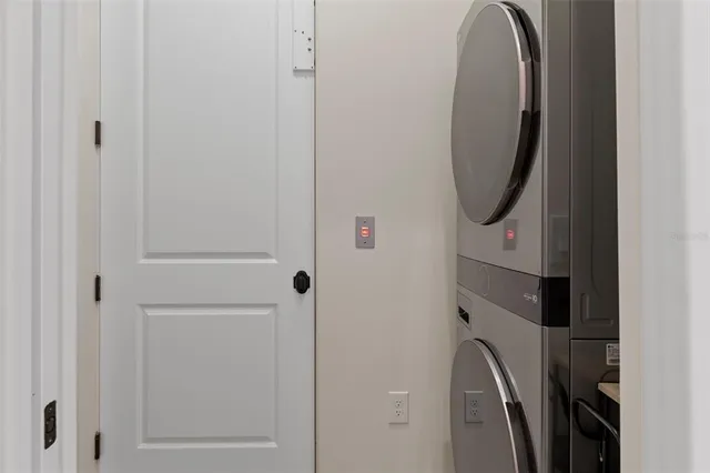 a white bath tub sitting in a bathroom