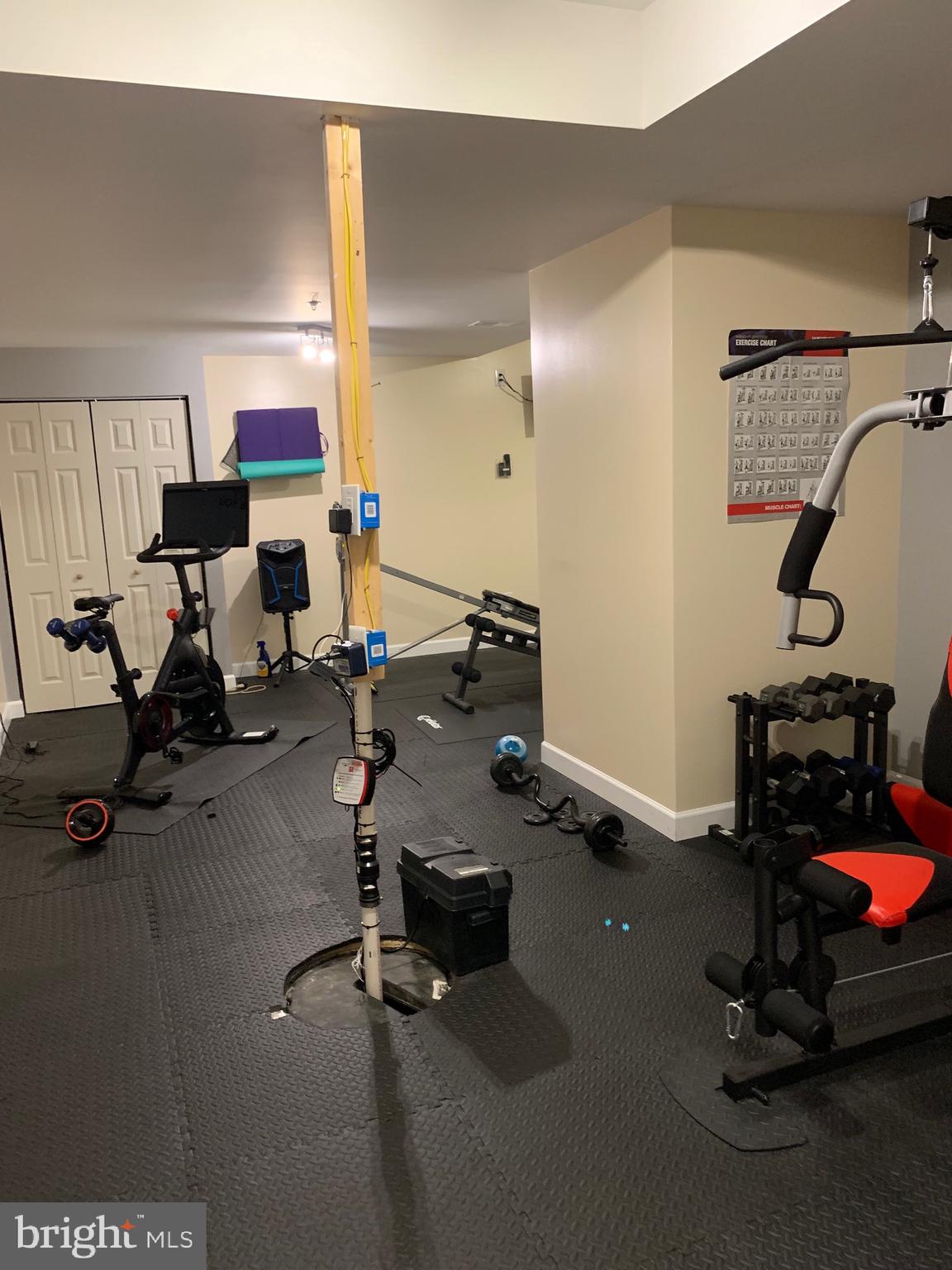 14205 Derby Ridge Road Bowie, MD 20721 - Photo 40 of 53 a view of a room with gym equipment