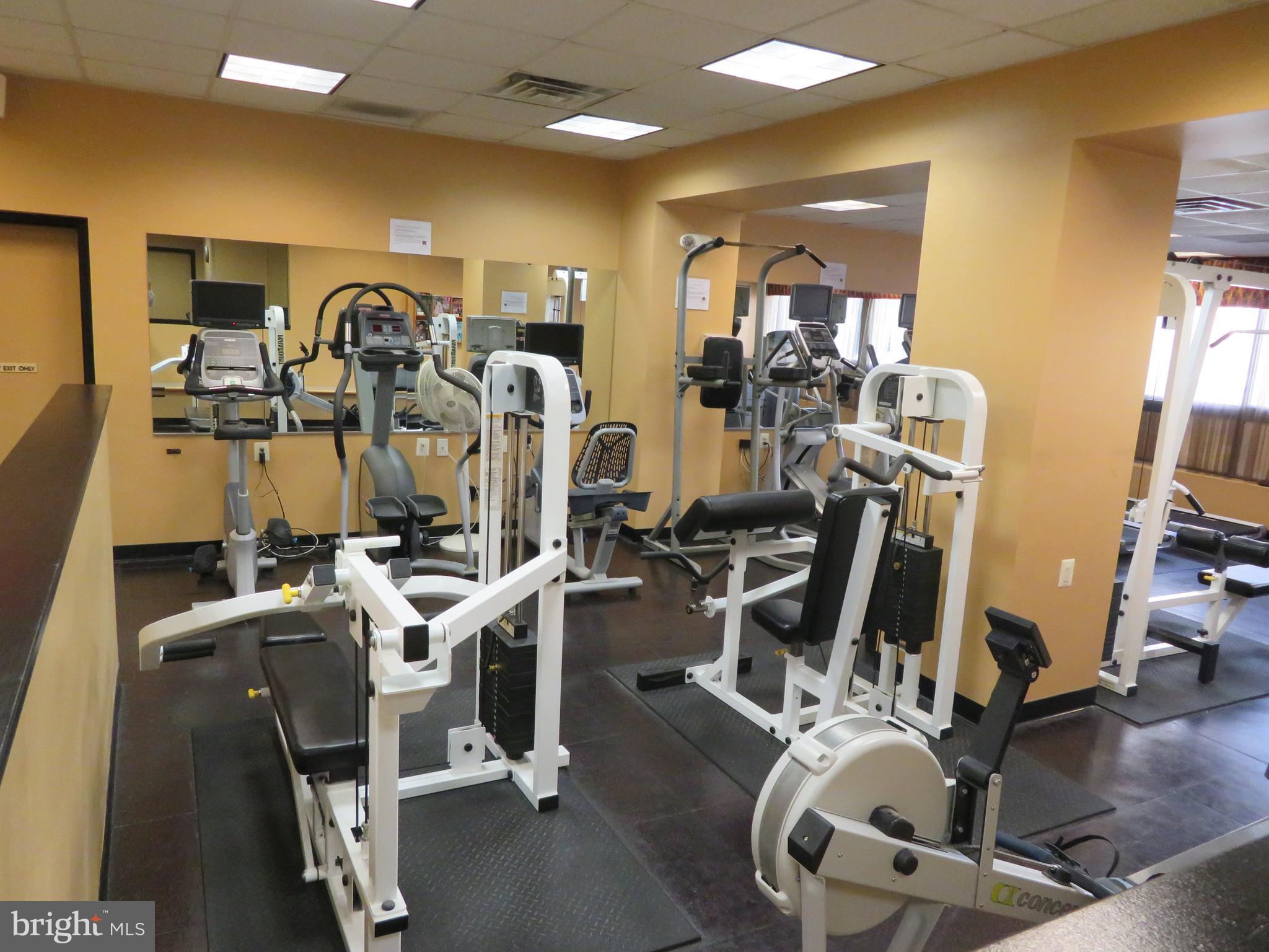 1220 Blair Mill Road, Unit 809 Silver Spring, MD 20910 - Photo 49 of 66 a view of a room with gym equipment