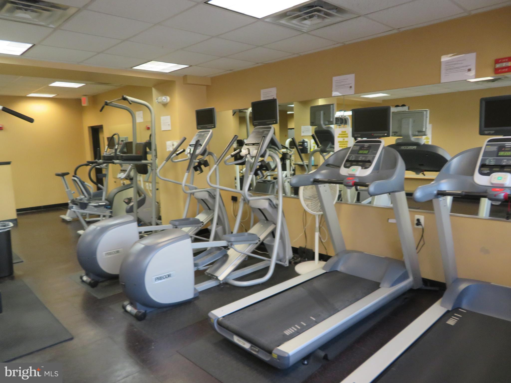 1220 Blair Mill Road, Unit 809 Silver Spring, MD 20910 - Photo 52 of 66 a view of a room with gym equipment