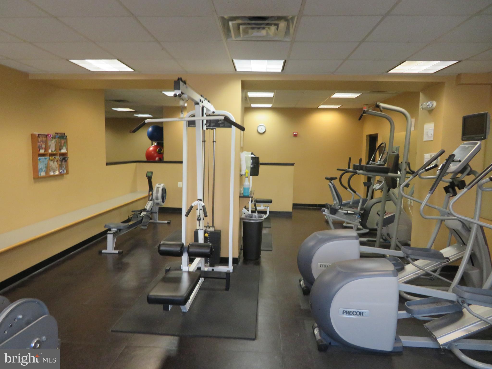 1220 Blair Mill Road, Unit 809 Silver Spring, MD 20910 - Photo 53 of 66 a view of a room with gym equipment