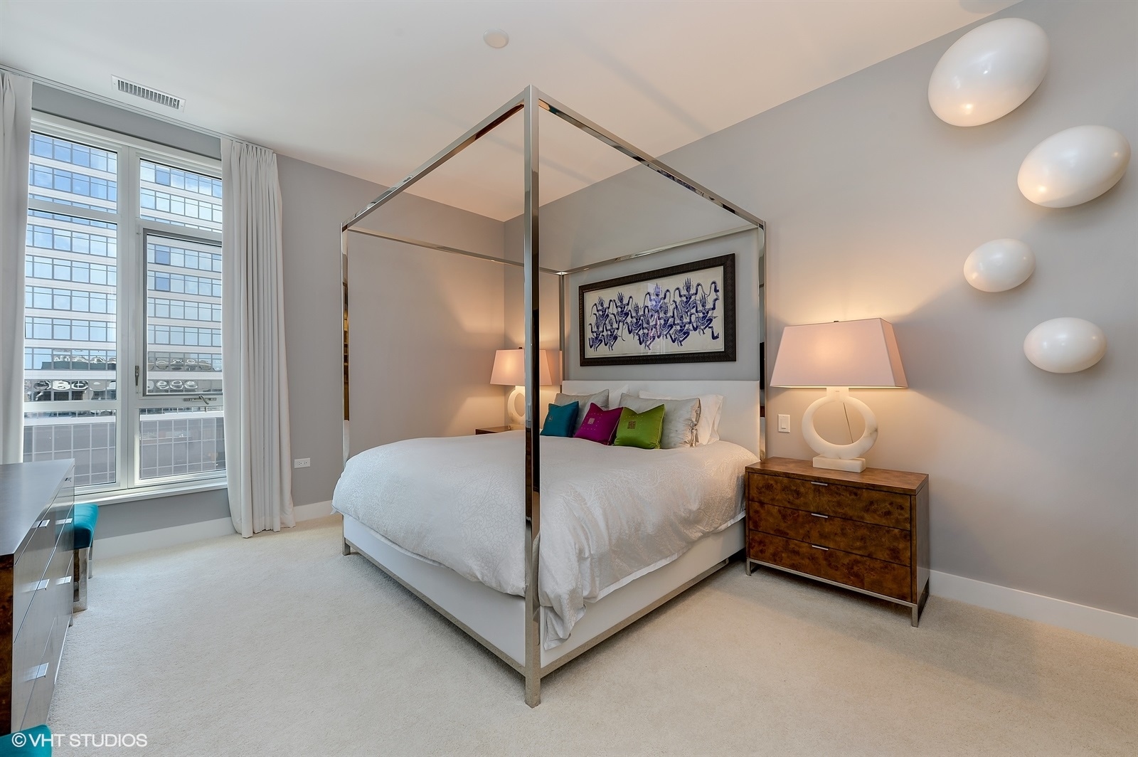 367 West Locust Street, Unit 606 Chicago, IL 60610 - Photo 11 of 24 a bedroom with a bed and window