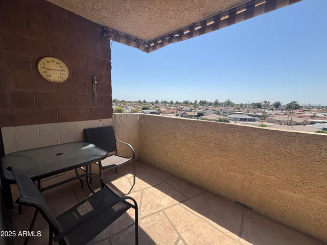 a view of swimming pool with a terrace
