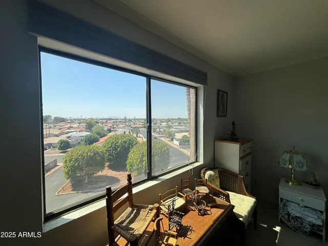 a view of a walk in closet