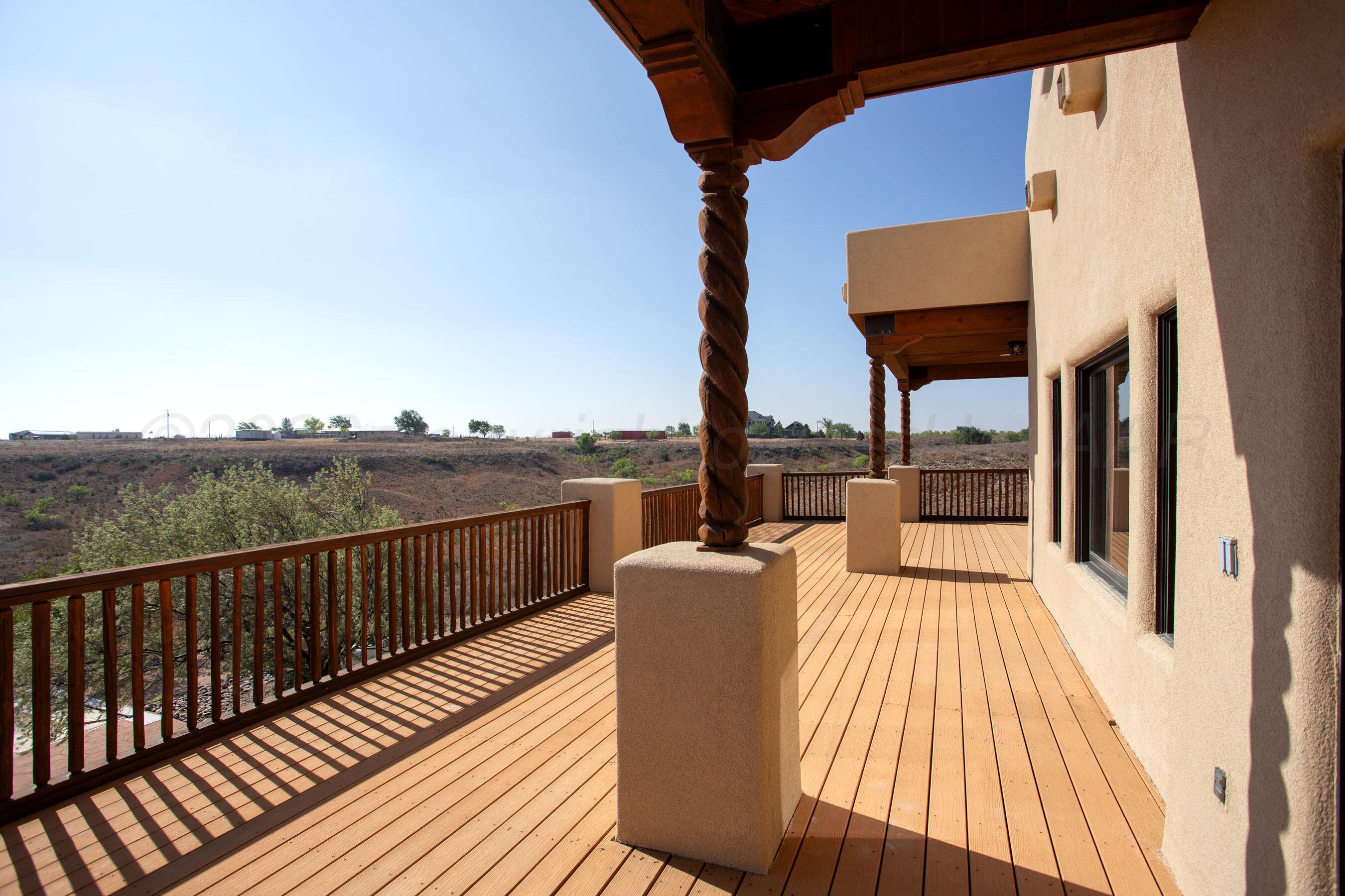 4300 Ranch Road Amarillo, TX 79124 - Photo 46 of 77 4300 Ranch - Back Balcony 2