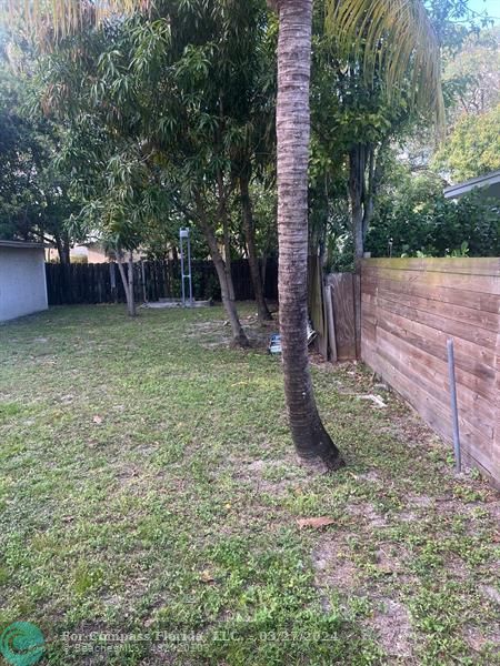 281 Northwest 52nd Street Miami, FL 33127 - Photo 25 of 28 a backyard of a house with lots of green space