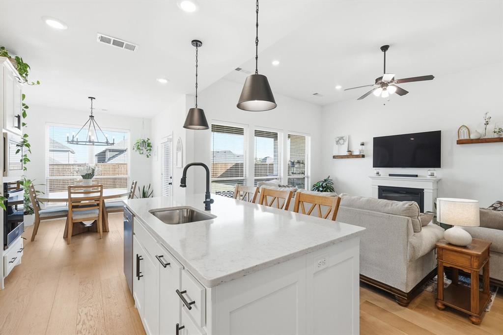 4420 Minnow Cove Oak Point, TX 75068 - Photo 17 of 39 Large center island with seating