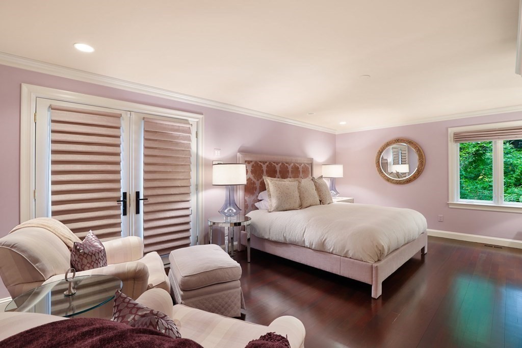 37 Autumn Road Weston, MA 02493 - Photo 12 of 42 a bedroom with a bed couch and a window