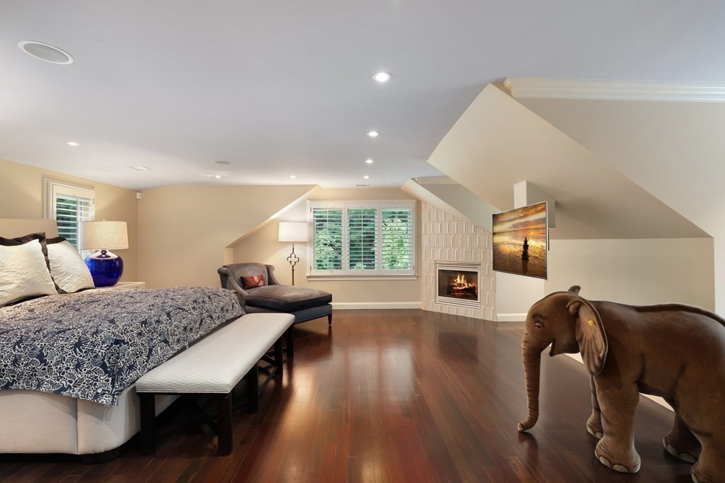37 Autumn Road Weston, MA 02493 - Photo 18 of 42 a living room with furniture and a wooden floor