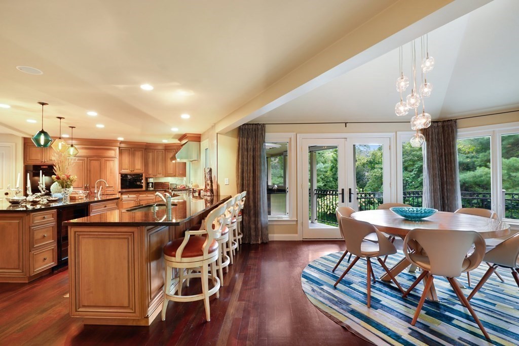 37 Autumn Road Weston, MA 02493 - Photo 6 of 42 a view of a dining room with furniture window and wooden floor