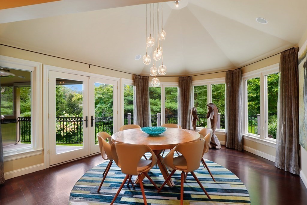 37 Autumn Road Weston, MA 02493 - Photo 7 of 42 a dining room with furniture window and wooden floor