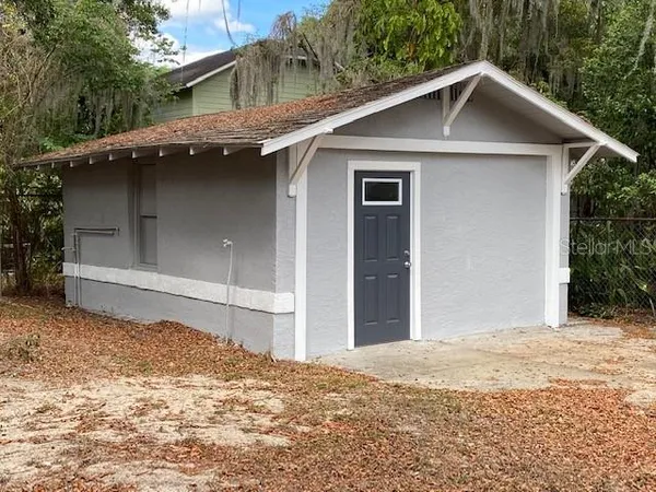 a house with a outdoor space