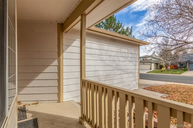 a view of a house with a window