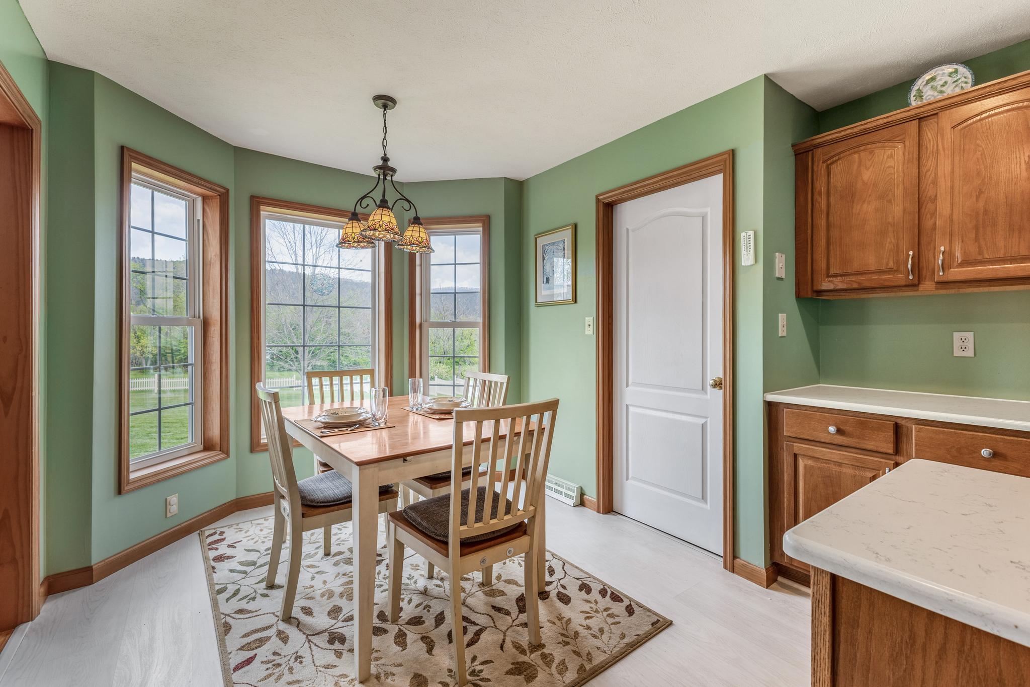 470 Millgate Road Bellefonte, PA 16823 - Photo 20 of 61 Breakfast nook overlooking Back Yard