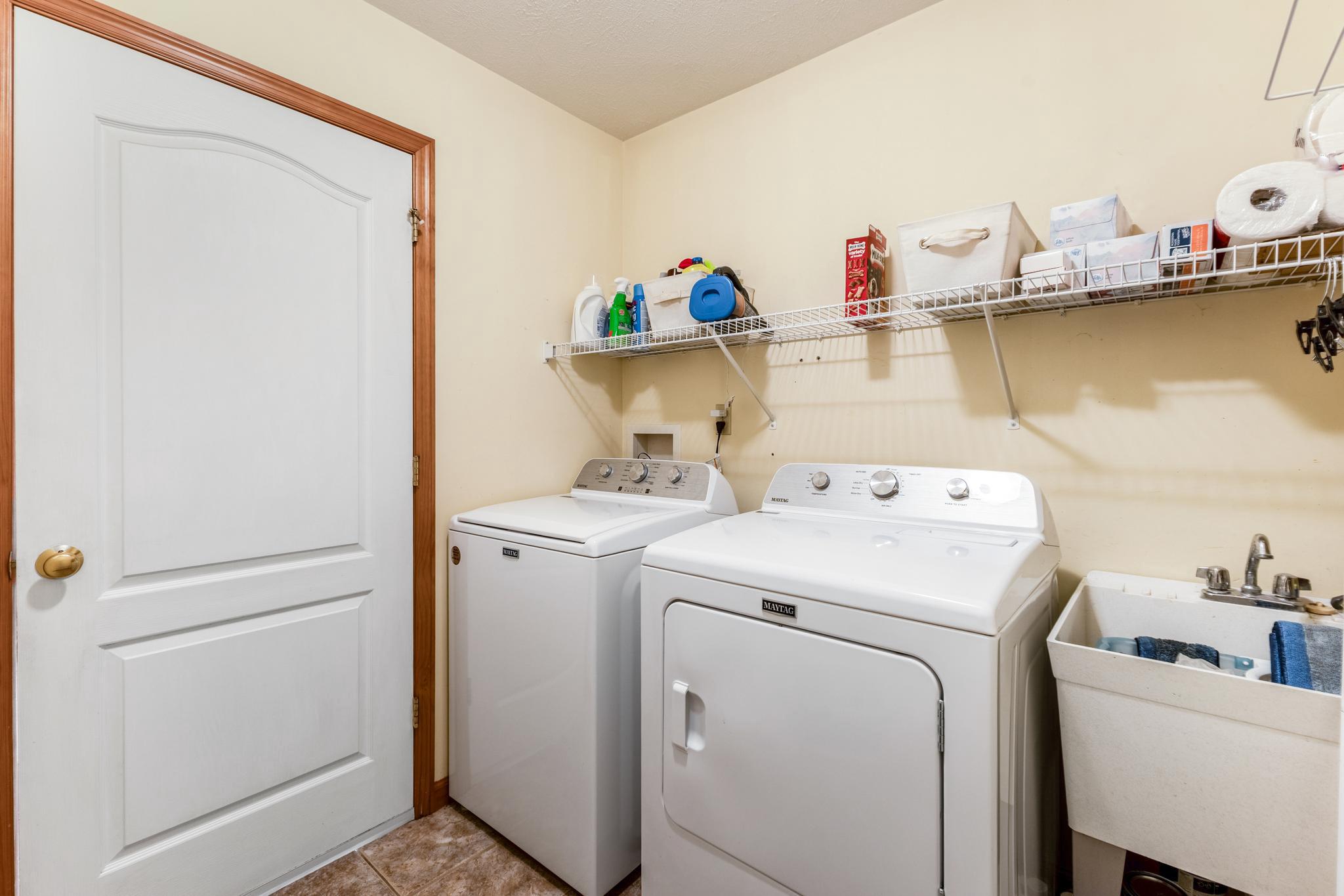 470 Millgate Road Bellefonte, PA 16823 - Photo 27 of 61 Laundry Room with Laundry Tub