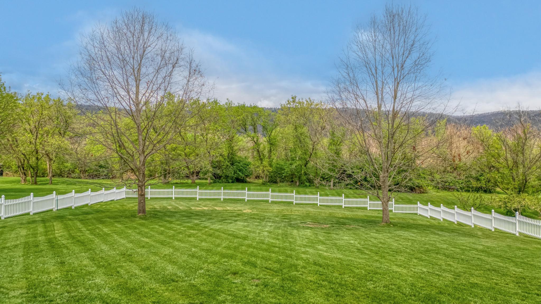 470 Millgate Road Bellefonte, PA 16823 - Photo 60 of 61 Beautiful vinyl fenced back yard. 0.51 acre lot