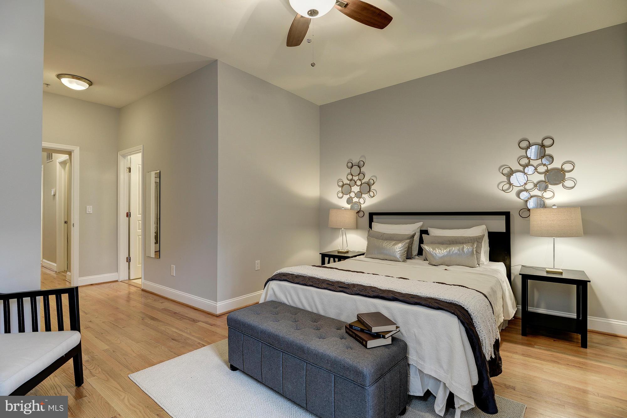 1407 15th Street Northwest, Unit 2 Washington, DC 20005 - Photo 21 of 27 Bedroom (Master)