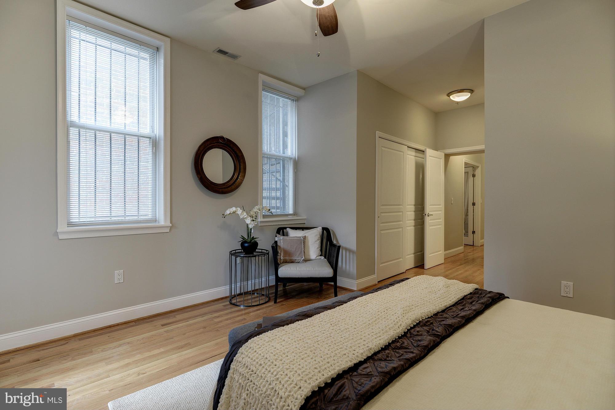 1407 15th Street Northwest, Unit 2 Washington, DC 20005 - Photo 22 of 27 Bedroom (Master)