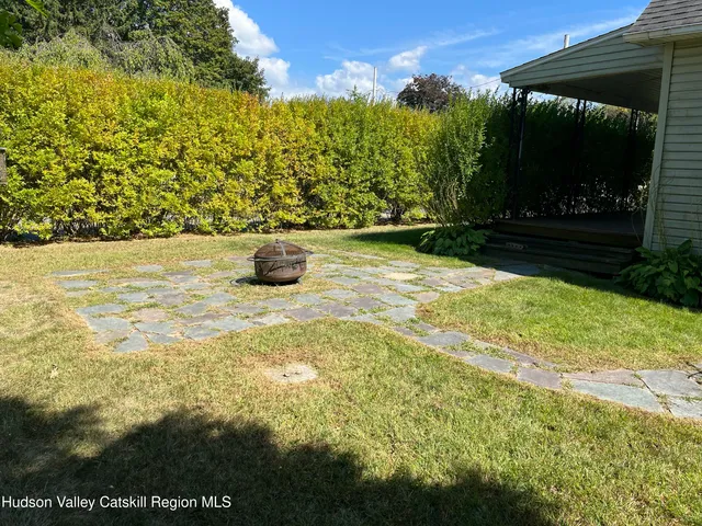 a view of outdoor space and yard