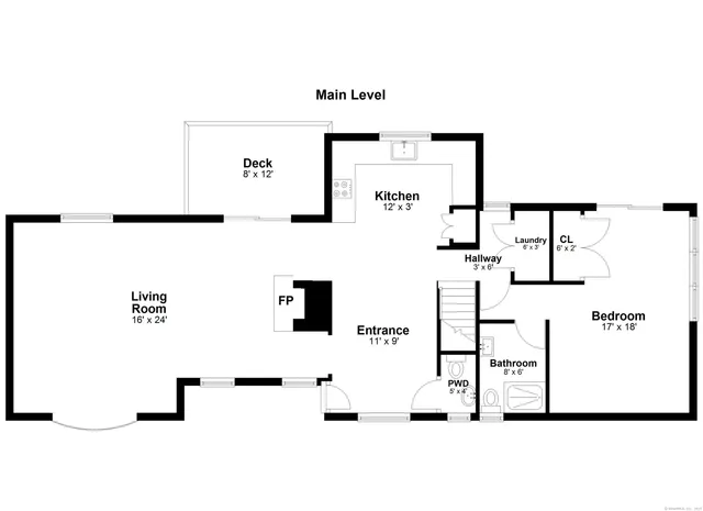 a picture of a floor plan