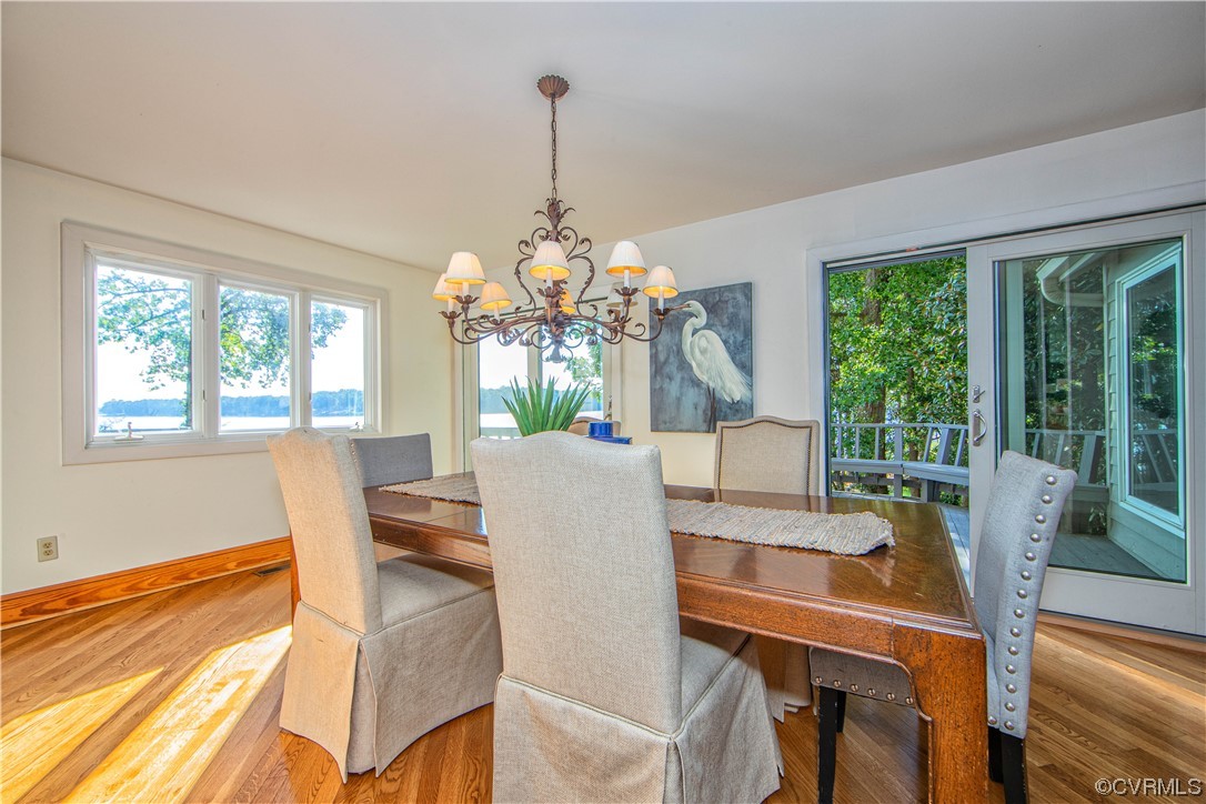 4206 Winterberry Court Midlothian, VA 23112 - Photo 7 of 50 a view of a dining room with furniture window and outside view