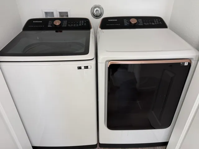 a view of washer and dryer