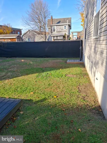 a view of an outdoor space and a yard