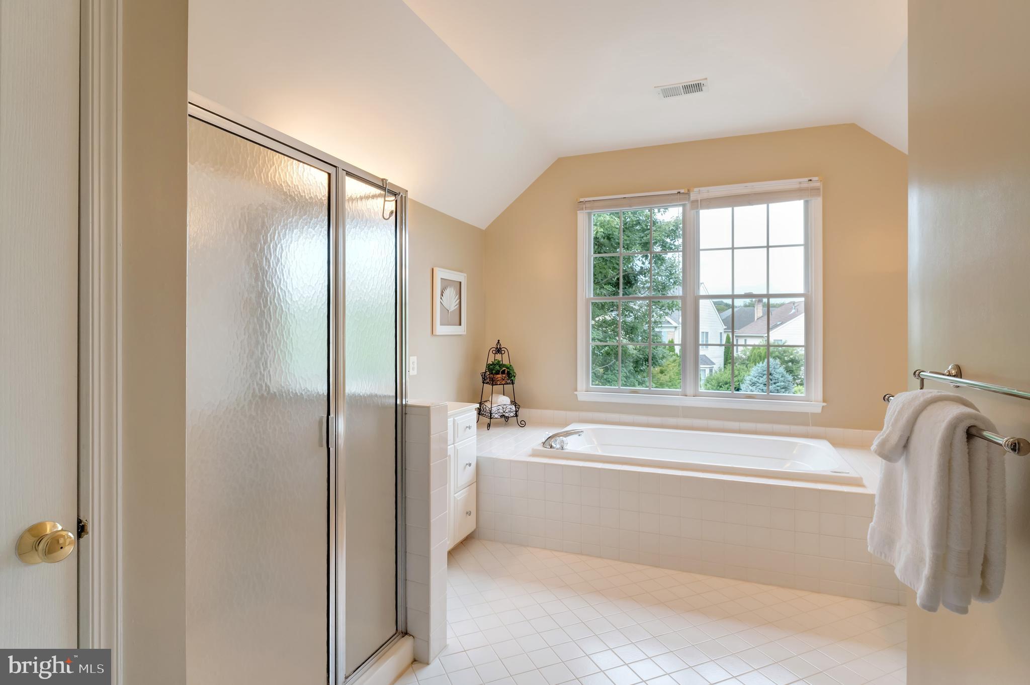 1309 Murray Downs Way Reston, VA 20194 - Photo 25 of 63 a bathroom with a bathtub and a shower